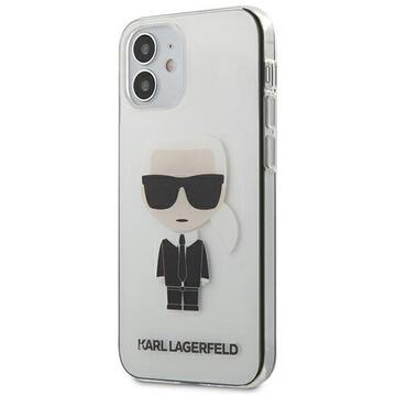 Husa Karl Lagerfeld Husa Ikonik iPhone 12 Mini Transparent