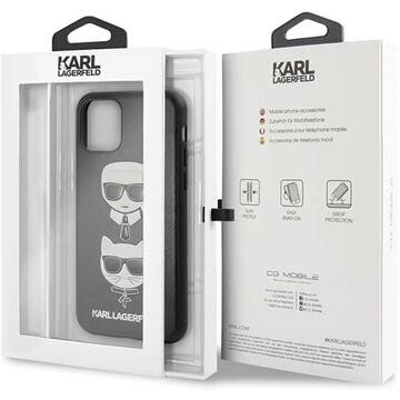 Husa Karl Lagerfeld Husa Karl &amp; Choupette iPhone 11 Pro Negru