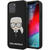 Husa Karl Lagerfeld Husa Silicon Karl's Head iPhone 12 / 12 Pro Negru
