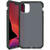 Husa IT Skins Husa Supreme Frost iPhone 12 / 12 Pro Kaki &amp; Black (antishock,antimicrobial)