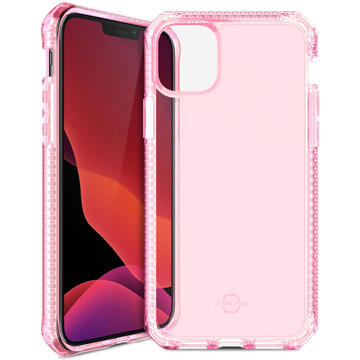 Husa IT Skins Husa Spectrum Clear iPhone 12 / 12 Pro Light Pink (antishock,antimicrobial)