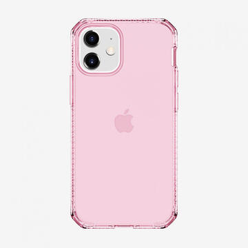 Husa IT Skins Husa Spectrum Clear iPhone 12 Mini Light Pink (antishock,antimicrobial)