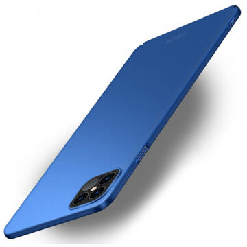 Husa Mofi Husa Frosted Ultra Thin iPhone 12 Pro Max Blue (anti-amprente, 360°)