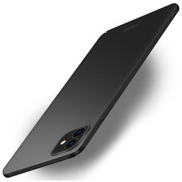 Husa Mofi Husa Frosted Ultra Thin iPhone 12 Mini Black (anti-amprente, 360°)