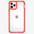 Husa IT Skins Husa Hybrid Solid iPhone 11 Pro Plain Coral &amp; Transparent (antishock)