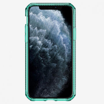 Husa IT Skins Husa Spectrum Clear iPhone 11 Pro Tiffany Green (antishock,antimicrobial)
