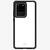 Husa IT Skins Husa Hybrid Solid Samsung Galaxy S20 Ultra Plain Black &amp; Transparent (antishock)