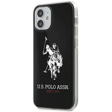 Husa US Polo Assn Husa Big Logo iPhone 12 Mini Negru