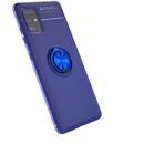 Husa Lenuo Husa Shockproof TPU Samsung Galaxy A51 Blue (suport ring)