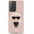 Husa Karl Lagerfeld Husa Silicon Ikonik Samsung Galaxy S21 Ultra G998 Roz