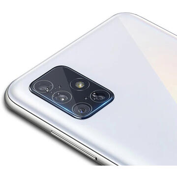 Mocolo Folie Camera Tempered Glass Samsung Galaxy A51 Transparent (2 buc/pack, 0.15mm, 9H)