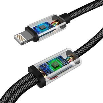 Accesorii Audio Hi-Fi Mcdodo Cablu 2 in 1 Lightning la Jack 3.5 + Charging Black (max 2A, 1.2m)-T.Verde 0.1 lei/buc