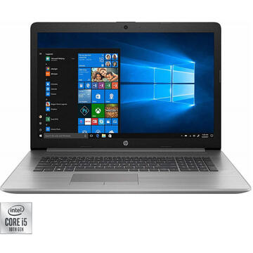 Notebook HP 17.3'' ProBook 470 G7 FHD i5-10210U (6M Cache, up to 4.20 GHz) 16GB DDR4 1TB + 256GB SSD Radeon 530 2GB Win 10 Pro Silver