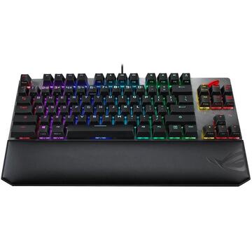 Tastatura Asus ROG Strix Scope TK L Deluxe MX-Red/RGB/USB