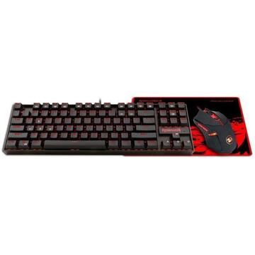 Tastatura Kit tastatura mecanica si mouse Redragon Gaming Essentials 3-in-1 V2