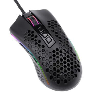 Mouse Redragon Gaming Storm iluminare RGB negru