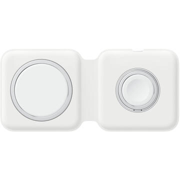 Incarcator Apple Magsafe Duo, USB-C, 20W, White