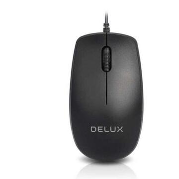 Mouse DeLux M138 negru
