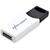 Memorie USB Exceleram USB 2.0 16GB H2 alb cu negru