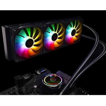 ID-Cooling Cooler procesor cu lichid Zoomflow 360X iluminare aRGB