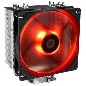ID-Cooling Cooler procesor SE-224-XT iluminare rosie