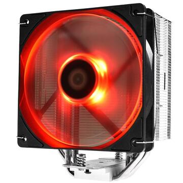 ID-Cooling Cooler procesor SE-224-XT iluminare rosie
