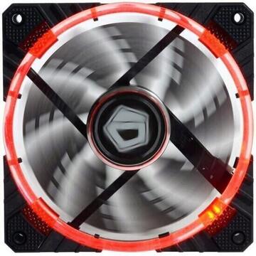 ID-Cooling Ventilator CF-12025-R 120mm Concentric Circular iluminare rosie