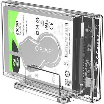 HDD Rack Rack HDD Orico 2159C3-G2 USB 3.1 Gen2,  2.5 inch transparent