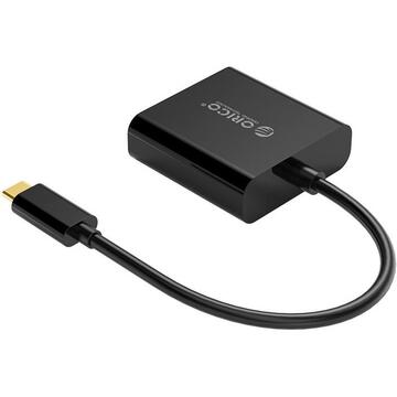 Orico Adaptor XD-125 USB Type C catre DVI negru