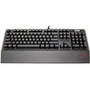 Tastatura Riotoro gaming mecanica  Ghostwriter neagra Cherry Brown iluminare RGB