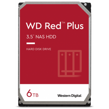 Hard disk Western Digital Red Plus 6TB SATA3 3.5"