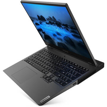 Notebook Lenovo Gaming 15.6'' Legion 5P 15ARH05H FHD IPS 144Hz AMD Ryzen™ 7 4800H 16GB DDR4 1TB SSD GeForce GTX 1660 Ti 6GB Free DOS Iron Grey