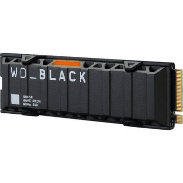 SSD Western Digital Black SN850 Heatsink 2TB PCI Express 4.0 x4 M.2 2280