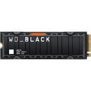SSD Western Digital Black SN850 Heatsink 2TB PCI Express 4.0 x4 M.2 2280