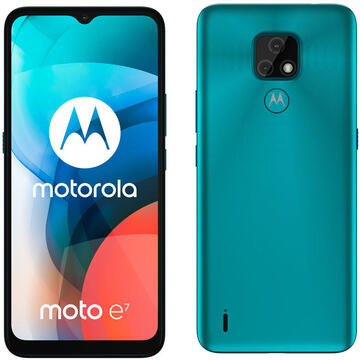 Smartphone Motorola Moto E7 32GB 2GB RAM Dual SIM Aqua Blue