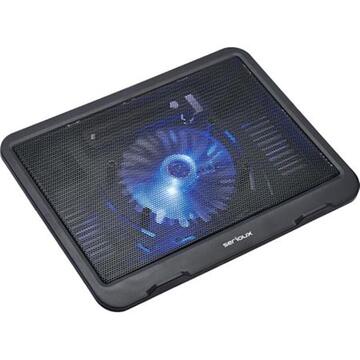 Serioux Cooler laptop NCPN19 10-15.6" 1 ventilator USB negru