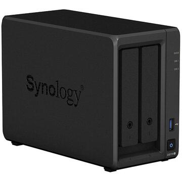 NAS Synology DiskStation DS720+ NAS/storage server Desktop Ethernet LAN Black J4125