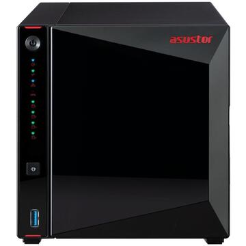 NAS Asustor Nimbustor 4 J4105 Ethernet LAN Desktop Black NAS