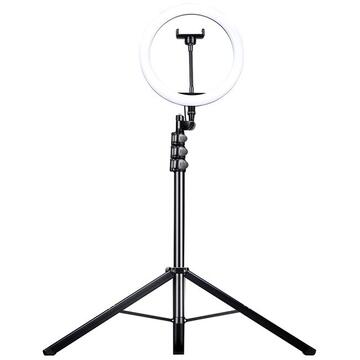 Selfie Ring Light LED Ulanzi cu stativ si telecomanda pentru vlogging