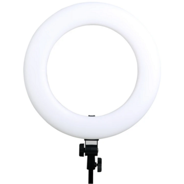 Lampa circulara Viltrox VL-600T cu temperatura reglabila 3200K-5600K si telecomanda Wireless