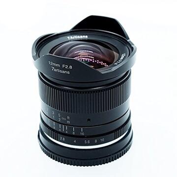 Obiectiv foto DSLR Obiectiv manual 7Artisans 12mm F2.8 pentru FujiFilm FX-mount