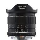Obiectiv foto DSLR Obiectiv manual 7Artisans 12mm F2.8 pentru Olympus si Panasonic MFT M4/3-Mount
