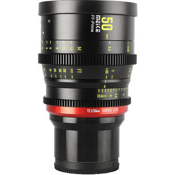 Obiectiv foto DSLR Obiectiv manual Meike 50mm T2.1 FF-Prime Cine pentru Sony E-Mount