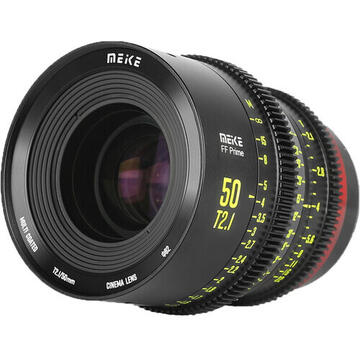 Obiectiv foto DSLR Obiectiv manual Meike 50mm T2.1 FF-Prime Cine pentru Leica L-Mount