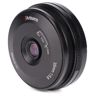 Obiectiv foto DSLR Obiectiv manual 7Artisans 35mm F5.6 Pancake pentru Nikon Z-Mount