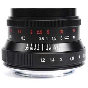 Obiectiv foto DSLR Obiectiv manual 7Artisans 35mm F1.2 MK II negru pentru Sony E-mount