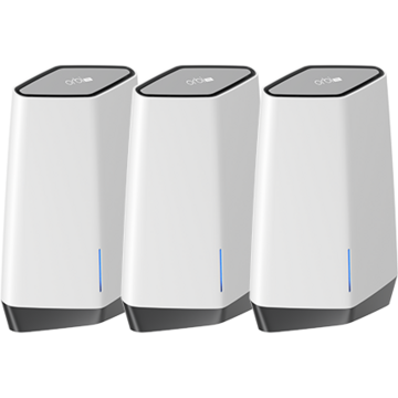 Router wireless Netgear Mesh Orbi Pro WiFi 6 AX6000 Business Tri-band Mesh System - 3 Pack