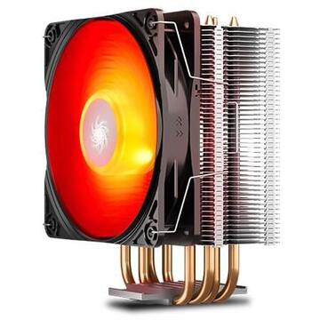 Cooler procesor Deepcool Gammaxx 400 V2 iluminare rosie