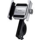 Phone holder Baseus Knight for motorcycle / bicycle / scooter (silver)