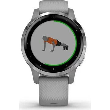 Smartwatch Garmin vivoactive 4S grey/silver